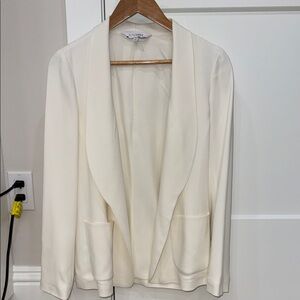 Intermix Open Front Blazer Cardigan with Pockets